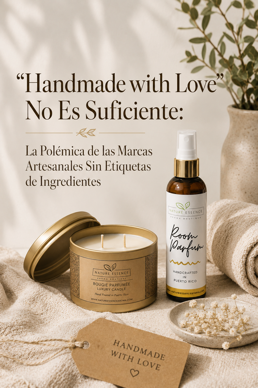 “Handmade with Love” No Es Suficiente: La Polémica de las Marcas Artesanales Sin Etiquetas de Ingredientes