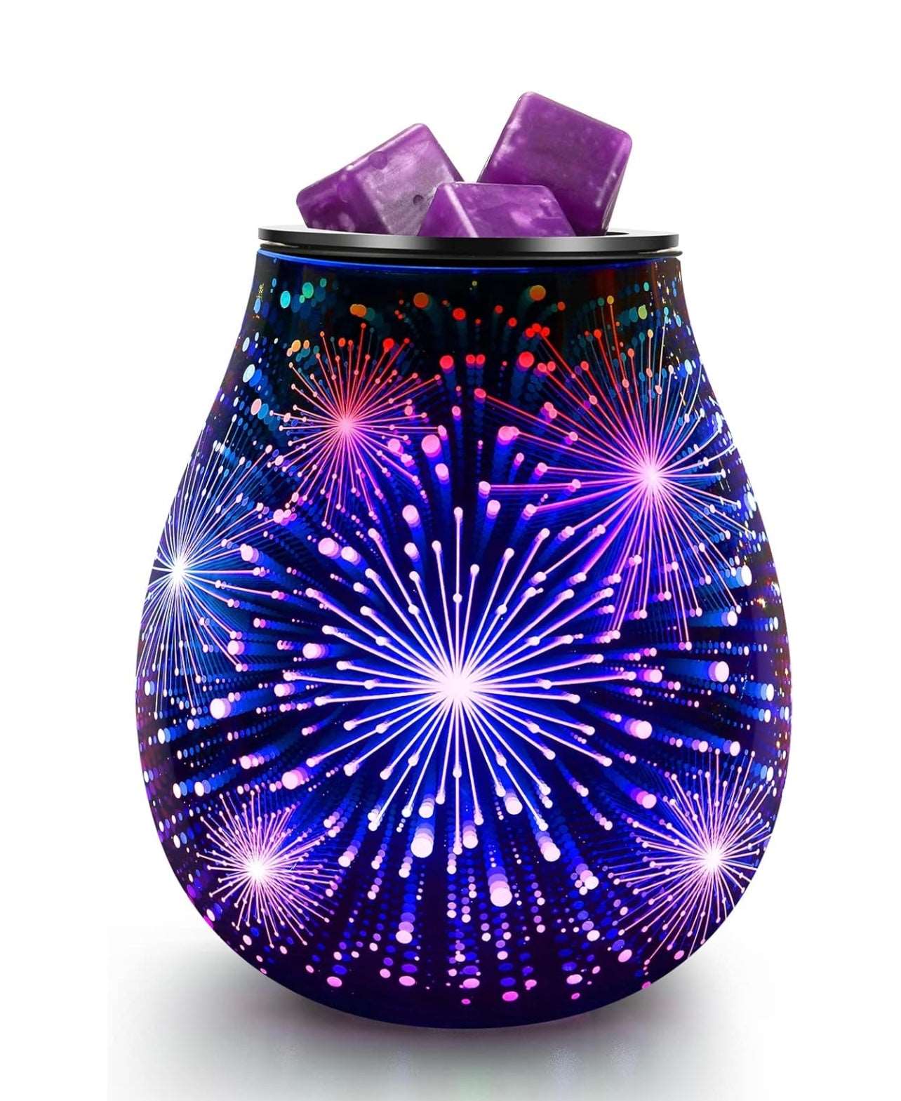 Warmer 3D led color changing fireworks