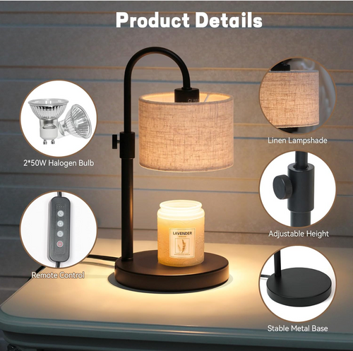 A7 wax candle lamp